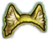 Gold Kitsune Ears Icon