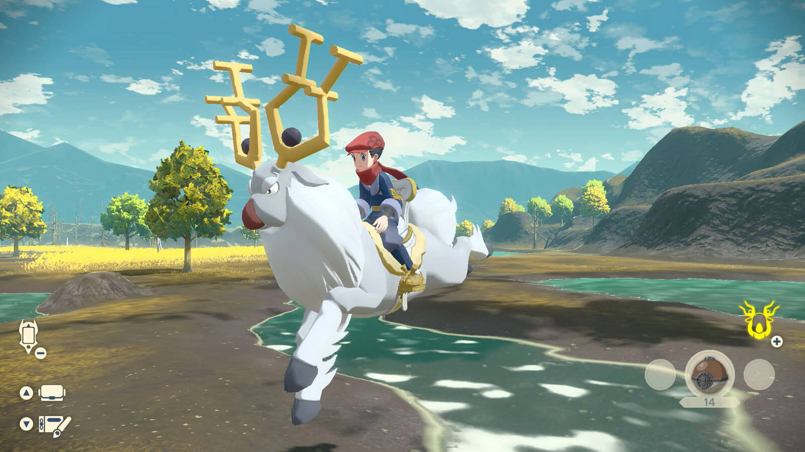 Pokemon Legends Arceus Riding Wyrdeer