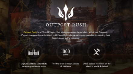 New World - Outpost Rush