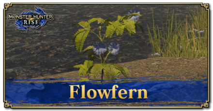 Monster Hunter Rise (MH Rise) - Flowfern Banner