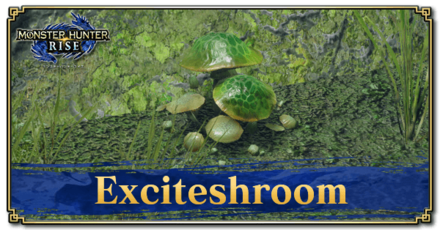 Monster Hunter Rise (MH Rise) - Exciteshroom Banner