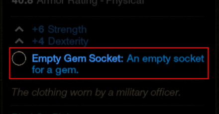 New World - What Are Gem Sockets