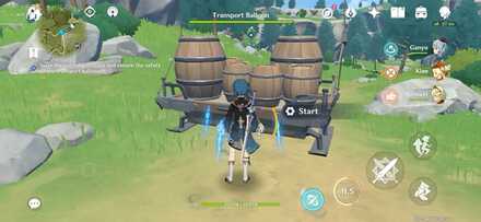 Genshin - Cuisine Machine Test Run 2 - Transport Balloon