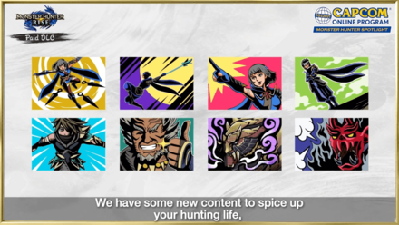 MH Rise - New Sticker Set