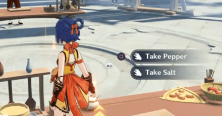 Genshin Impact - Three to Get Ready, and Her We Go - Pick suitable seasonings