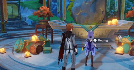 Genshin Impact - Three to Get Ready, and Her We Go - Talk to Keqing