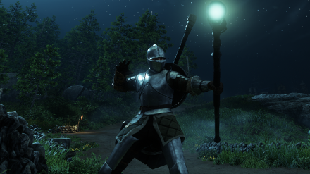 New World - War Hammer and Life Staff Combo