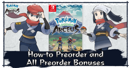 Where to pre-order Pokemon Legends: Arceus