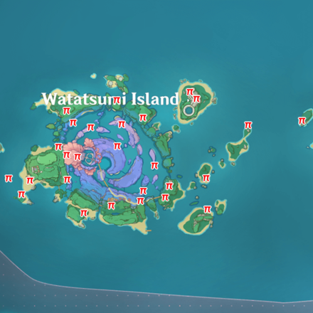 Genshin - Watatsumi Island Phase Gate Locations