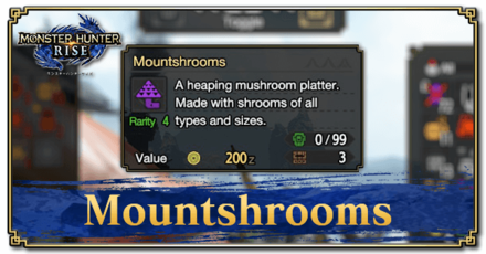 Monster Hunter Rise (MH Rise) - Mountshrooms Banner