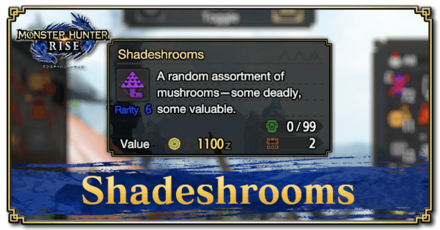 Monster Hunter Rise (MH Rise) - Shadeshrooms Banner