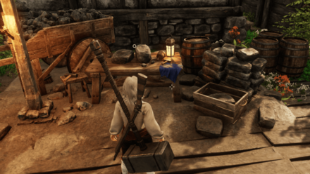 NW - Refine Gemstones at the Stonecutting Table