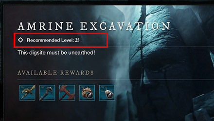 New World - Reach the Recommended Level