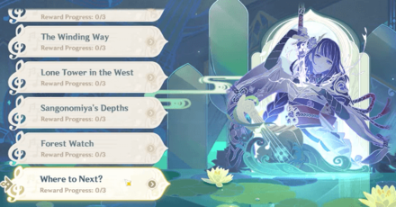 Genshin - 2.2 Music Event Raiden Shogun Music