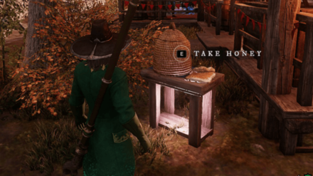 New World - Settlement Honey Basket