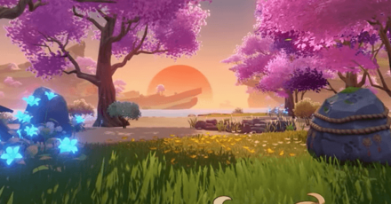 Genshin - Version 2.2 Silken Courtyard Realm Layout