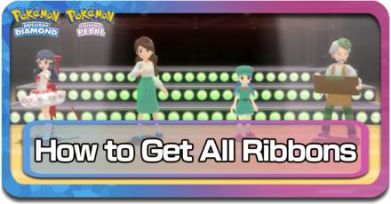 Pokemon BDSP All Ribbons