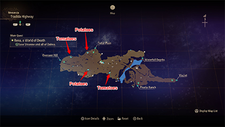 Tales of Arise Tomatoes and Potatoes