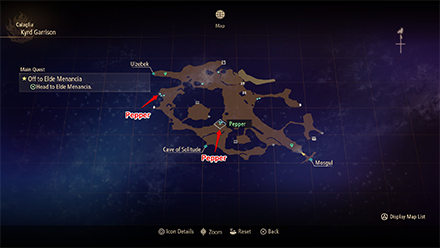 Tales of Arise Pepper Location