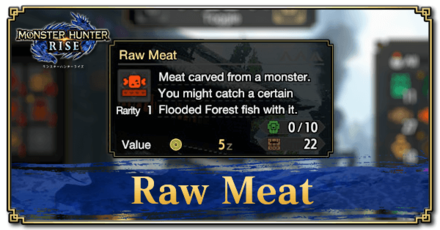 Monster Hunter Rise (MH Rise) - Raw Meat Banner