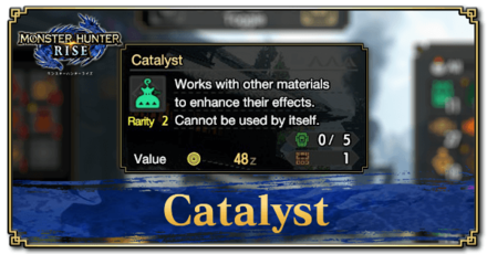 Monster Hunter Rise (MH Rise) - Catalyst Banner