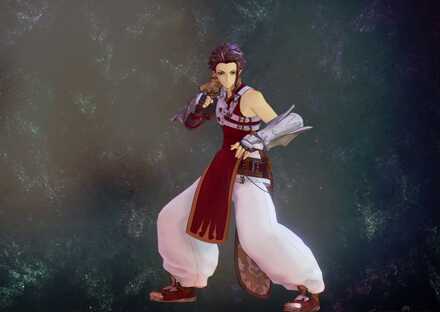 Tales of Arise - Red-White Wolf Vest