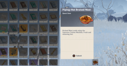 Genshin Impact - Cuisine Machine Test Run 3 - Braised Meat