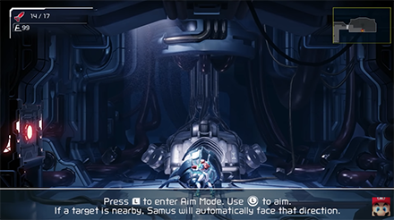 Metroid Dread - Central Unit Door for Damaged Central Unit