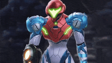 Metroid Dread - Power Beam Start.gif
