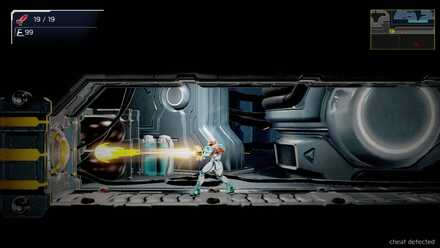 Metroid Dread - Power Beam Door