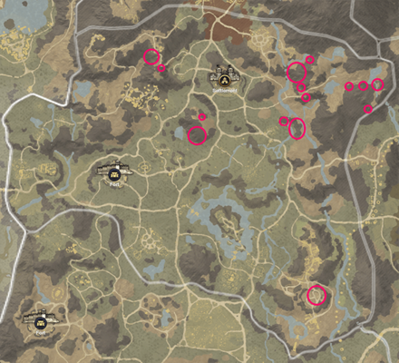 New World - Brightwood Starmetal Vein Locations