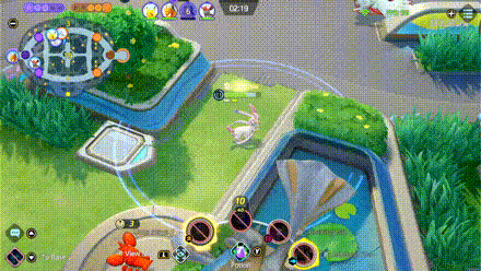 Pokemon UNITE - Sylveon Leaping Over Walls