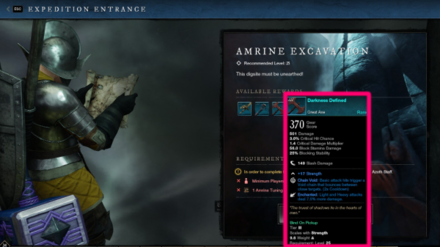 New World - Expedition Weapon Rewards