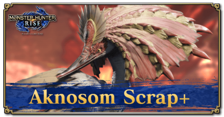 Monster Hunter Rise (MH Rise) - Aknosom Scrap+ Banner