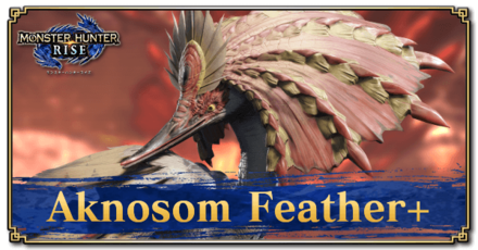 Monster Hunter Rise (MH Rise) - Aknosom Feather+ Banner