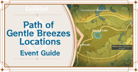 Genshin Impact - Moonchase Charm and Mystmoon Chest Locations in Path of Gentle Breezes