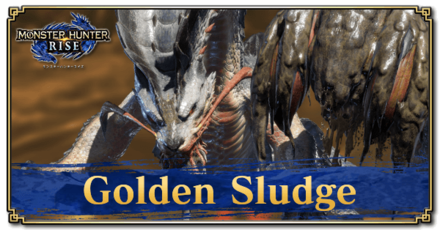 Monster Hunter Rise (MH Rise) - Golden Sludge Banner