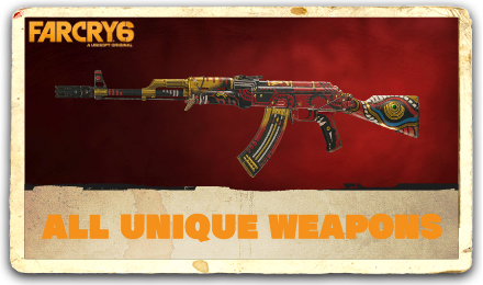 All Unique Weapon Locations (Yaran Contraband) | Far Cry 6｜Game8