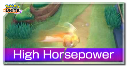 Pokemon UNITE - High Horsepower Banner