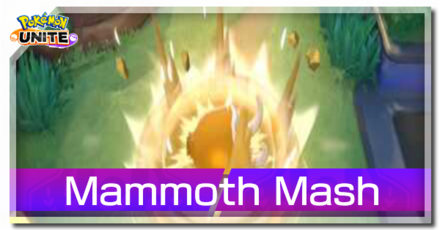 Pokemon UNITE - Mamoswine Mammoth Mash Banner