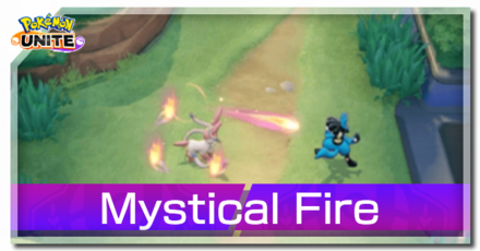 Pokemon UNITE - Mystical Fire Banner