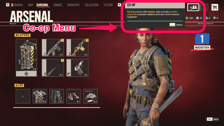 Far Cry 6 - In-game Menu