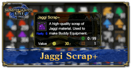 Monster Hunter Rise (MH Rise) - Jaggi Scrap+ Banner