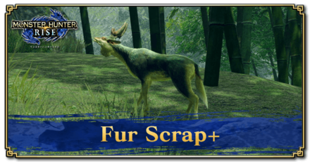 Monster Hunter Rise (MH Rise) - Fur Scrap+ Banner