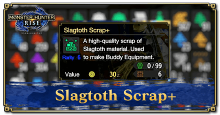 Monster Hunter Rise (MH Rise) - Slagtoth Scrap+ Banner