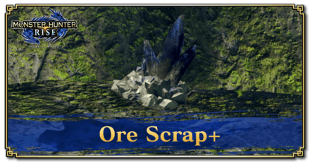 Monster Hunter Rise (MH Rise) - Ore Scrap+ Banner