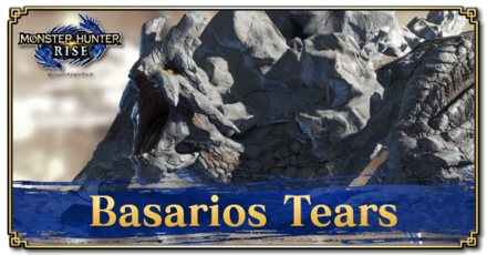 Monster Hunter Rise (MH Rise) - Basarios Tears Banner