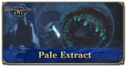 Monster Hunter Rise (MH Rise) - Pale Extract Banner