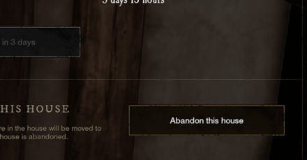New World - How to Abandon Your House