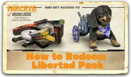 How to Redeem Pre-Order Bonuses Libertad Pack